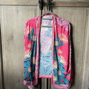 Anthropologie floral kimono